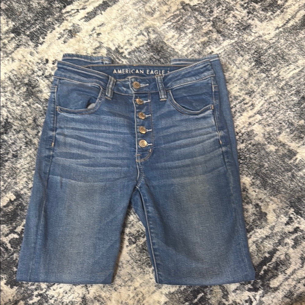 American Eagle Outfitters Women's Blue Jeans